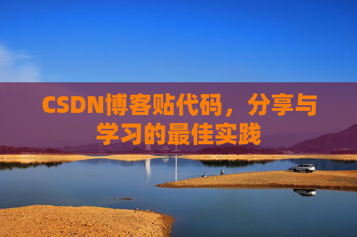 CSDN博客贴代码，分享与学习的最佳实践